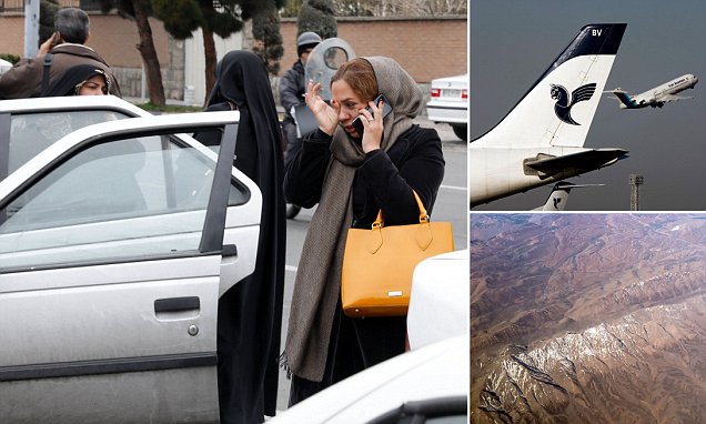 66 Tewas akibat Pesawat Komersial Iran Aseman Airlines Jatuh di Gunung
